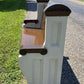 Home & Living > Furniture > Entryway & Mudroom Furniture - Vintage Wooden Church Pew, 3' 8" Porch Bench, Entry Foyer, Dini...