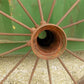 2 Cast Iron Implement Wheels, Wagon Wheel, Tractor Steel Rims, Industrial Age F