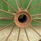2 Cast Iron Implement Wheels, Wagon Wheel, Tractor Steel Rims, Industrial Age F