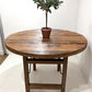 Home & Living > Furniture > Dining Room Furniture > Kitchen & Dining Tables - Rustic Round Table, Vintage Dining Room Tabl...