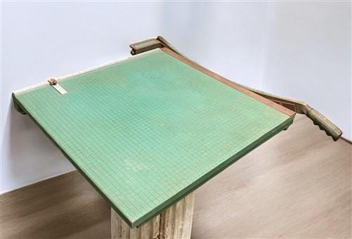 Premier Paper Cutter, Vintage Paper Trimmer, Guillotine, 25"x25" Cutting Area