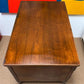 Home & Living > Furniture > Office Furniture > Desks - 50" Walnut Desk, Vintage Wood Farmhouse Table, Home Office Desk, Co...