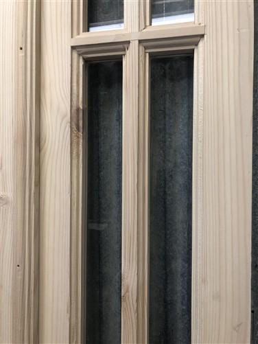 French Double Door (21x80.5) 6 Pane Glass Door European Styled EM51