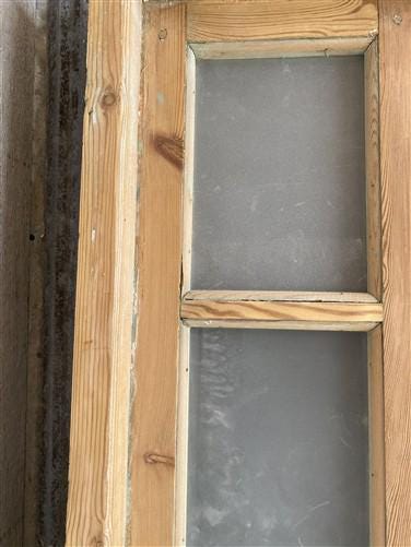 Antique French Double Doors (71x88) Frosted Glass European SideLite Jamb C9