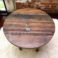 Home & Living > Furniture > Dining Room Furniture > Kitchen & Dining Tables - Rustic Round Table, Vintage Dining Room Tabl...