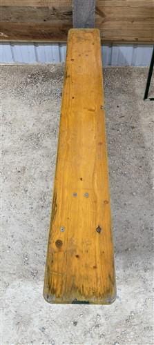 Vintage German Oktoberfest, Beer Garden Table and Benches, Picnic Table, Y29