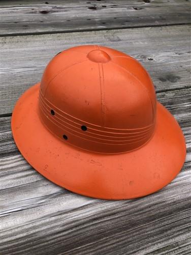 Art & Collectibles > Collectibles > Advertisements - Allis Chalmers Pith Helmet, Vintage Tractor Advertising Hat, AC Sign,...