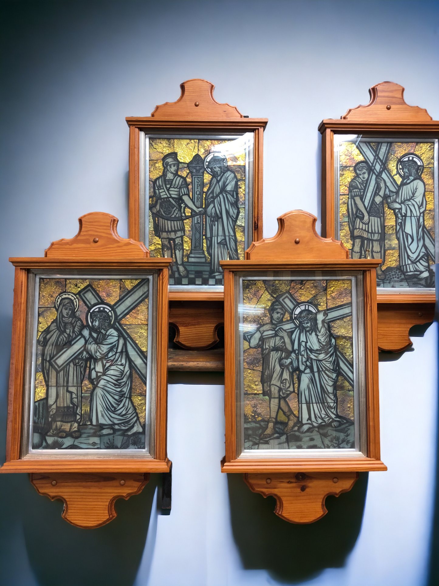 Home & Living > Spirituality & Religion > Religious Statuary - Stations of the Cross, Catholic Church, The Way of the Cros...