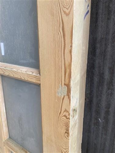 Antique French Double Doors (71x88) Frosted Glass European SideLite Jamb C2