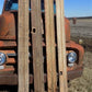 Home & Living > Home Improvement > Moldings & Trim - 4 Wood Trim Pieces, Architectural Salvage, Reclaimed Vintage Wood Bas...