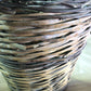 Home & Living > Storage & Organization > Baskets - Round Wicker Basket, Vintage German Woven Rattan Basket, Storage Organi...