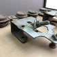 Home & Living > Home Improvement > Hardware - Vintage Pocket Door Hardware, Barn Door Rolling Architectural Salvage A10 by...