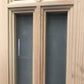 French Double Door (21x80.5) 6 Pane Frosted Glass Door European Styled EM52