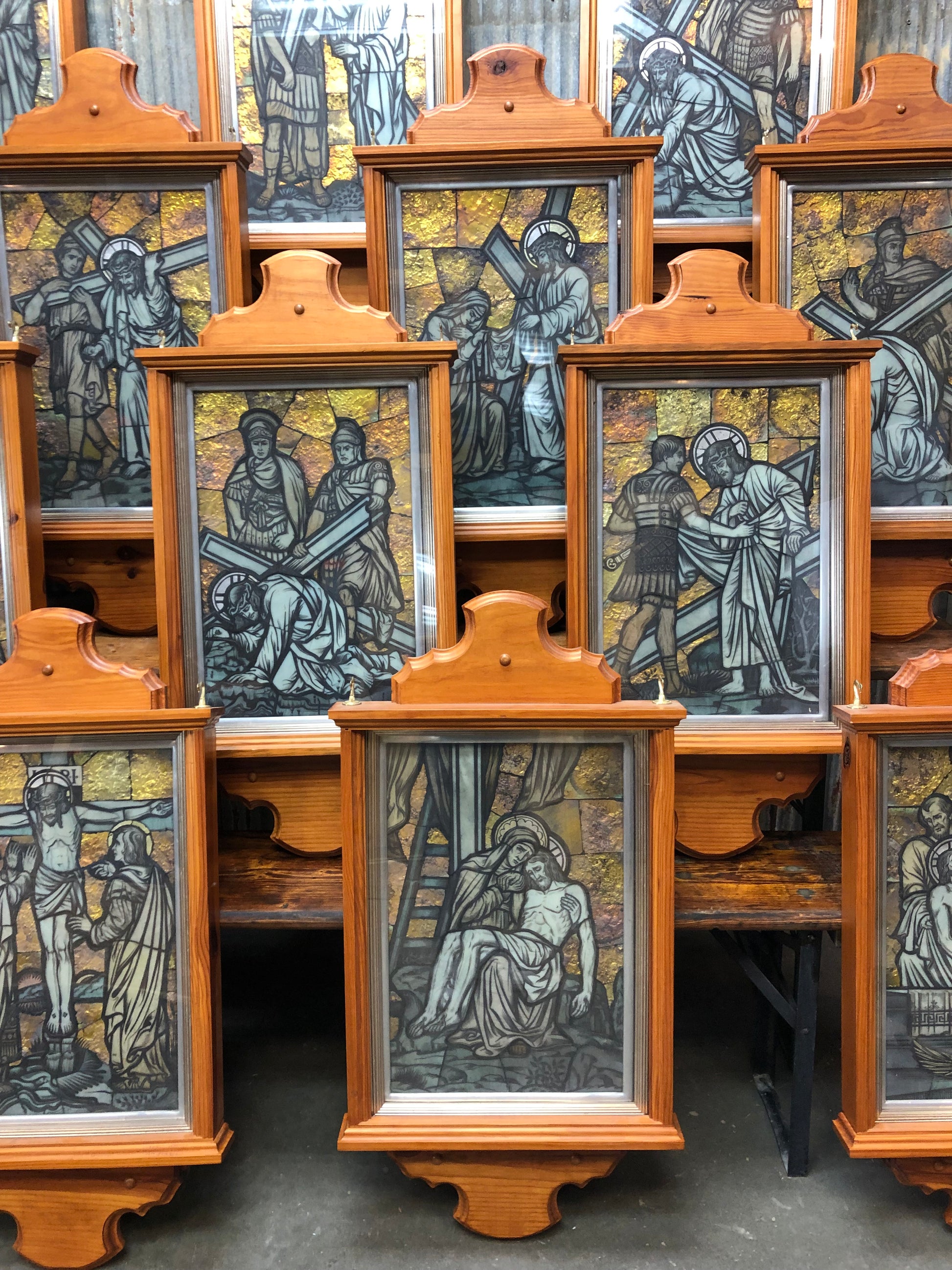Home & Living > Spirituality & Religion > Religious Statuary - Stations of the Cross, Catholic Church, The Way of the Cros...