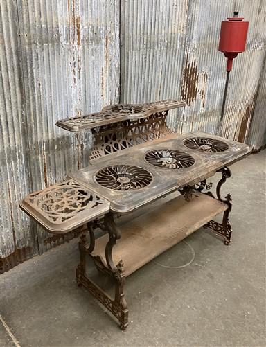 Crown Jewel Vapor Stove, Detroit Stove Works, Vintage Fuel Burning