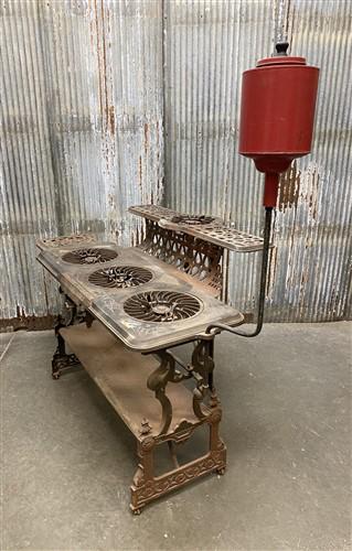 Crown Jewel Vapor Stove, Detroit Stove Works, Vintage Fuel Burning