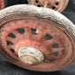 4 Wagon Wheels, Pedal Car, Garden Cart, Pumpkin Wagon, Vintage Goodyear A56