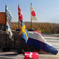Art & Collectibles > Collectibles > Memorabilia - Lot Mini Flags Denmark Greece Finland Japan Netherlands Sweden, Vintage...