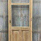 Antique French Single Door (31x88.5) Glass Pane Door with Jamb, Encased Door T17
