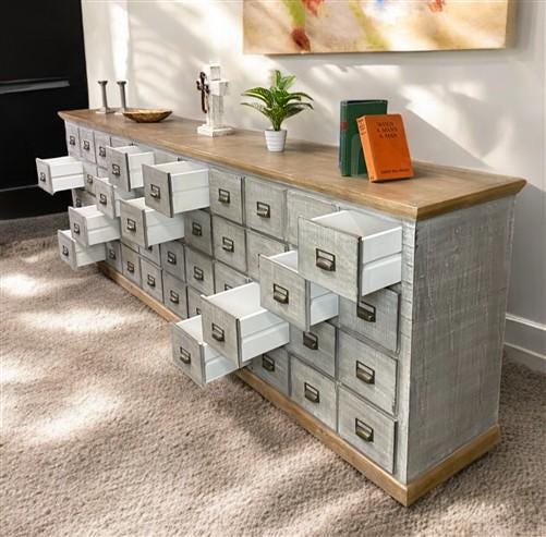 44 Drawer Apothecary Cabinet, Store Cabinet, Store Display Pharmacy Cupboard, A