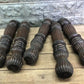 Home & Living > Furniture > Dining Room Furniture - 5 Wood Table Legs, Harvest Folk Art Architectural Salvage Vintage Furn...
