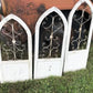 Home & Living > Home Decor > Wall Decor > Wall Hangings - 3 French Country Wood Metal Window Frame, Architectural Frame, F...