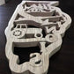 Home & Living > Home Decor > Wall Decor > Wall Hangings - Illinois Carved Wood Wall Decor, Chicago Music Plane Farm Tracto...