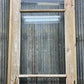 Antique French Single Door (29x93) Glass Pane Door with Jamb, Encased Door T56