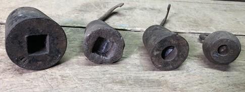 Craft Supplies & Tools > Tools & Equipment > Tool Parts & Accessories - Round Hanging Cast Iron Scale Weights Vintage Fair...