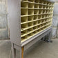 Hardware Store Cabinet, Railroad Post Office Mail Sorter, Bolt Bin, Cubbyhole, B