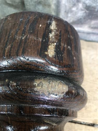 Home & Living > Furniture > Dining Room Furniture - 5 Wood Table Legs, Harvest Folk Art Architectural Salvage Vintage Furn...