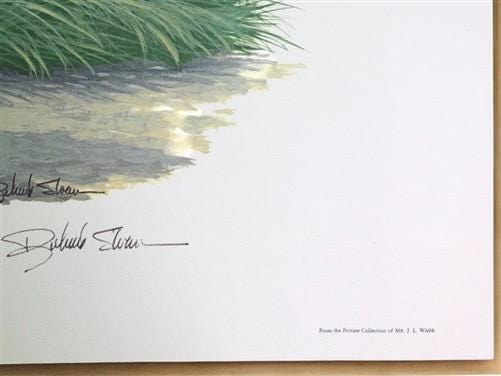 Art & Collectibles > Prints > Lithographs - Richard Sloan, Rhode Island Red, Signed Print, 28x22, Wade Collection, Plate 5...