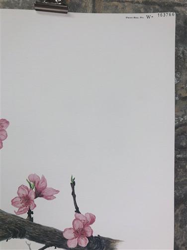 Maryrose Wampler, Peach Blossom, Signed Print, 28x22 Wall Art, Plate 16