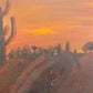 Wall Art - 1920s Southwestern Intinerant Art Landscape Painting, Original Art Desert, O by The Old Grainery