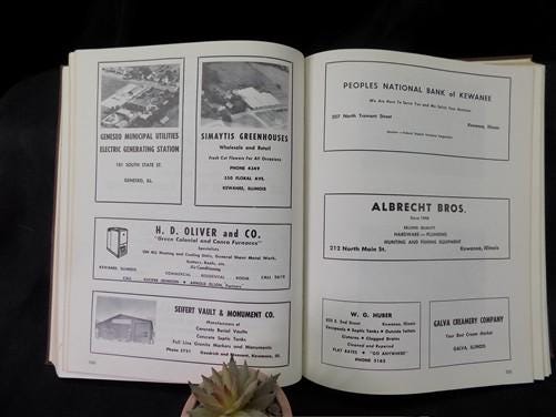Books, Movies & Music > Books > History Books - 1955 Henry County Illinois Midwest History, Plat Maps, Aerial Homestead Ph...