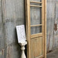Antique French Single Door (25.5x80) Glass Pane Door with Jamb, Encased Door T52