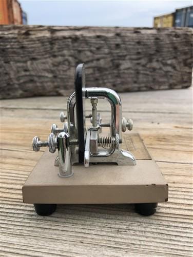 Telegraph Key, Morse Code, Vibrokeyer, Ham Radio, Iambic Paddles, Vibroplex, D