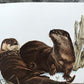 Art & Collectibles > Prints > Lithographs - Richard Timm, River Otter, Signed Print, 28x22 Wade Collection, Plate 6 by The...