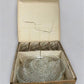 Home & Living > Kitchen & Dining > Dining & Serving - 1950s Homestead Retro Snack Set, 4 Plates 4 Cups Federal Glass, Orig...