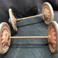 4 Wagon Wheels, Pedal Car, Garden Cart, Pumpkin Wagon, Vintage Goodyear A56