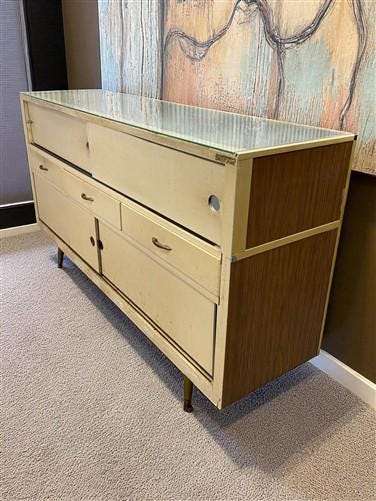 Home & Living > Storage & Organization - Castle Showcase Co Display Case, Vintage Floor Showcase, Retail Store Counter, A...