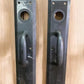 Home & Living > Home Improvement > Hardware - Door Handle Pull Plates, Vintage Black Matte Escutcheon Plate, Mortise Trim...