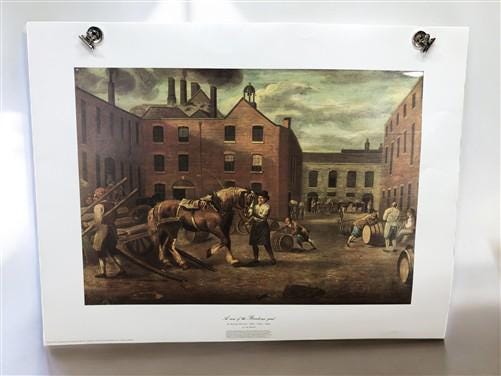 Home & Living > Home Decor > Wall Decor > Wall Hangings - George Garrard, A View of the Brewhouse Yard, 30.75x23.5 Print,...