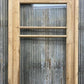 Antique French Single Door (32.5x86) Glass Pane Door with Jamb, Encased Door T9