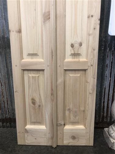 Arched French Double Doors (21x80.5) Panel Doors, European Styled Doors M9