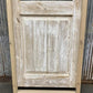 Antique French Single Door (29x93) Glass Pane Door with Jamb, Encased Door T56