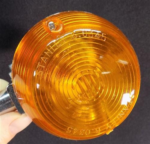 Parts - Honda Genuine Parts 2 Piece NOS Winker Assy Chrome Lights, Motorcycle Lights by The Old Grainery