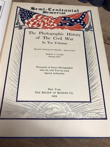 Books, Movies & Music > Books > History Books - 1912 Photographic History of The Civil War, Semi Centennial 10 Volume Set...