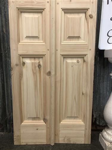 French Double Doors (24x80.5) Raised Panel Doors, European Styled Doors NM7