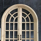Home & Living > Home Improvement > Doors & Locks > Doors - Arched French Double Door (48x80) 14 Pane Glass Door European S...